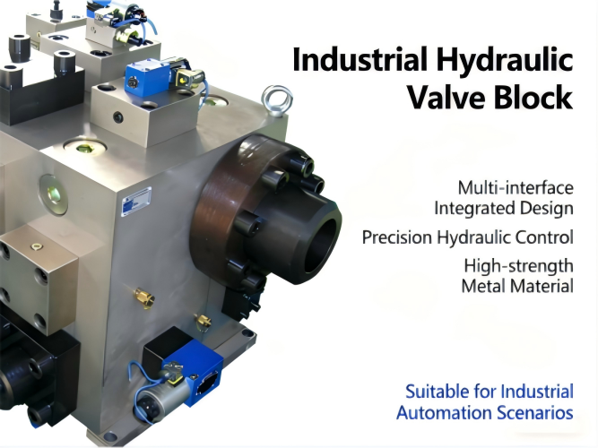 Industrial Hydraulic Valve Block