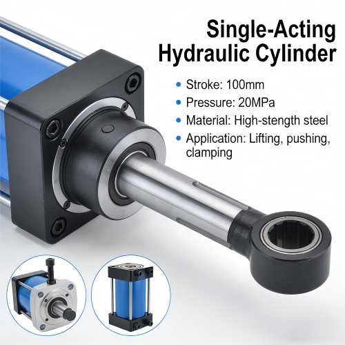 Single-Acting Hydraulic Cylinder