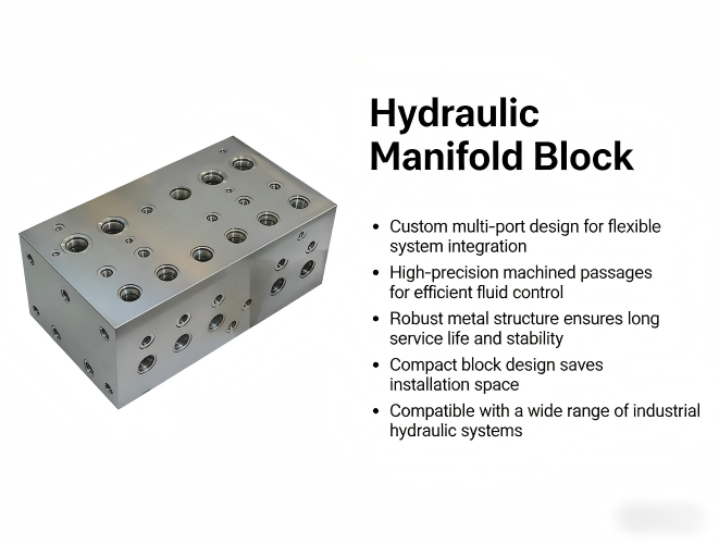 Custom Hydraulic Manifold Block