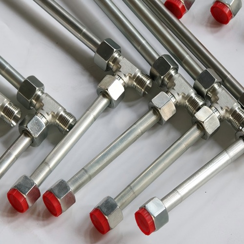 High-Pressure Hydraulic Steel Pipe Assembly with Flared Fittings