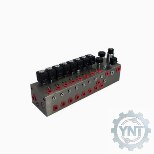 Load Sensing Electro-hydraulic Hybrid Proportional Multi-way Valve